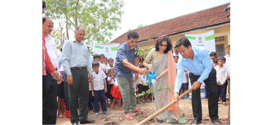  Tree Planting Event In Memory of Mahatma Gandhi´s 150th Birth Anniversary