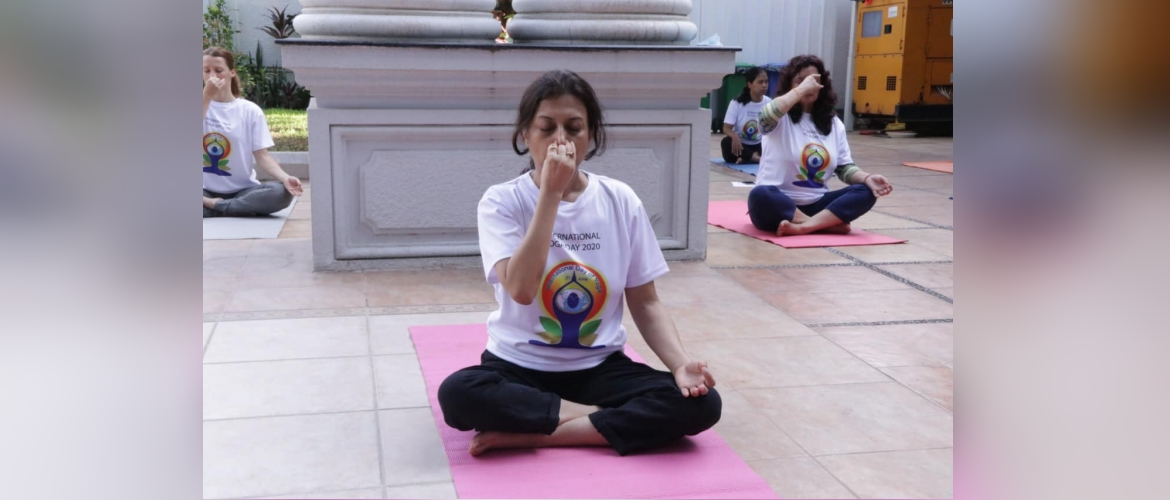  International Day of Yoga Celebration in Phnom Penh